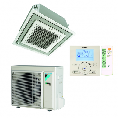 DAIKIN FFA60A9 RXM60N9 SPLIT (FULLY FLAT COMPACT) kasetinis oro kondicionierius