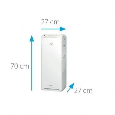 DAIKIN MCK55W oro drėkinimo ir valymo įrenginys 2in1 4