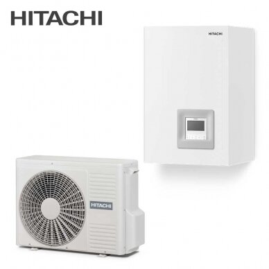 Hitachi Yutaki S šilumos siurblys oras-vanduo 6kw