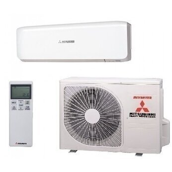 MITSUBISHI MULTI - SPLIT INVERTER lauko blokas su PREMIUM sieniniu oro kondicionieriumi 6-iems kambariams