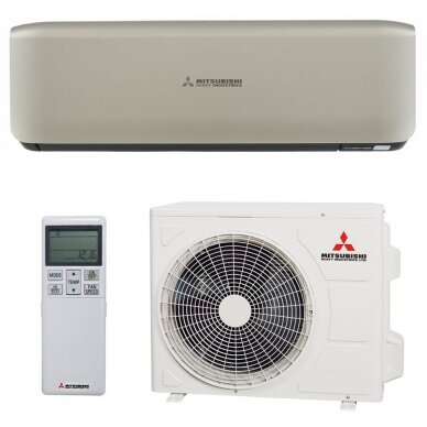 Mitsubishi Titanium 25ZS-WT/B dizaininis oro kondicionierius 2,5/3,2kW