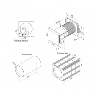 ZEHNDER COMFOSPOT 50 (40m3/h) mini rekuperatorius 2